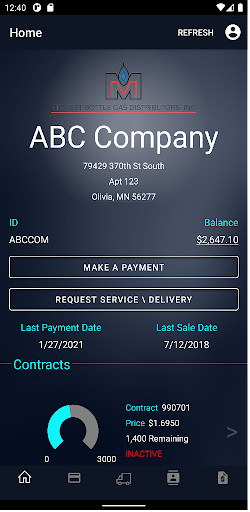 Android application Midwest Gas screenshort