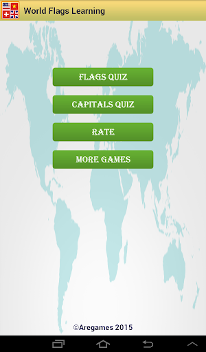Android application Flags Quiz - Capitals Quiz screenshort
