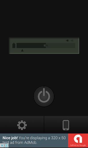 Android application Flashlight with batteryLimiter screenshort