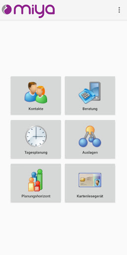 Android application miya Abrechnung & Organisation screenshort