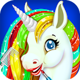 Rainbow Unicorn Makeover Salon icon
