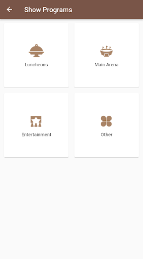ACSZ Show App Screen 3