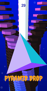 Helix Shape 3D pyramid: ball