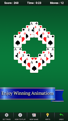 TriPeaks Solitaire - Screenshot 4