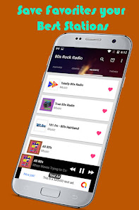 Captura de Pantalla 2 Radio Rock de los 80 android
