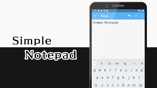 Notepad 3Colors and Dark theme Screen 2