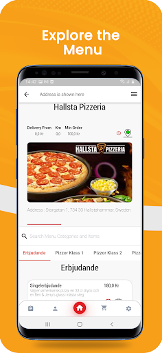 Hallsta Pizzeria Screen 3