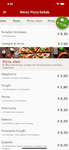 Weroz Pizza Kebab Screen 2