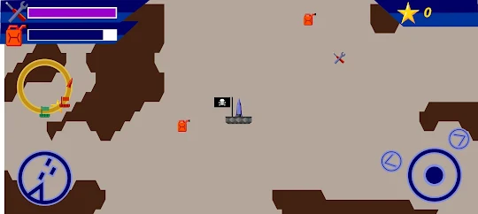 Flag Capture Rocket Game