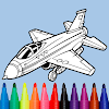 Jet Fighters Coloring Book icon