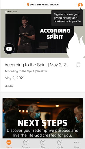 Android application gscloveland screenshort