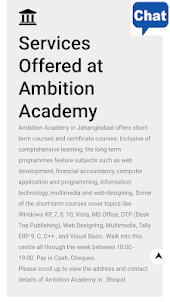 new ambition academy
