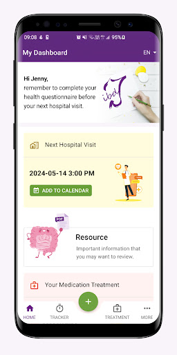 Android application IBD-HK: Manage your IBD easily screenshort