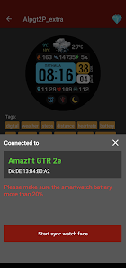 Imágen 7 Amazfit GTR 2 - Watch Face android