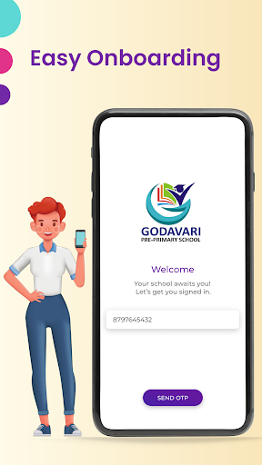 Android application GODAVARI PRE PRIMARY SCHOOL screenshort
