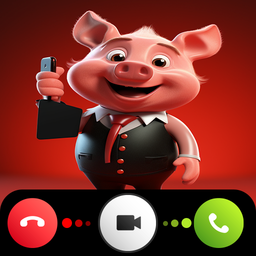 Piggy - video call & chat game logo