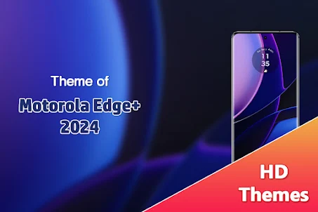 Theme of Motorola Edge+ 2024