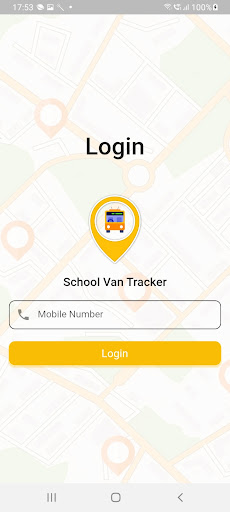 School Van Tracker Screen 2