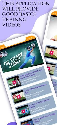 Android application Cricket Basic Coaching screenshort