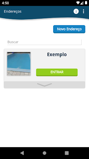 PiscinApp Screen 2