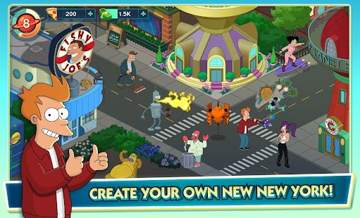 Futurama: Worlds of Tomorrow Screenshot