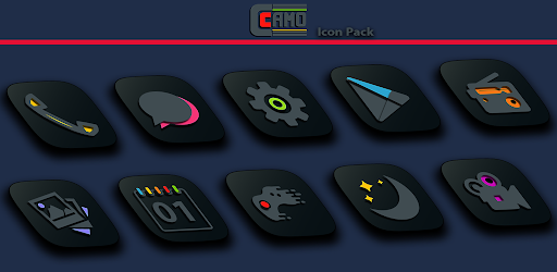 Camo Dark Icon Pack Mod APK v1.3.2 (Patched)