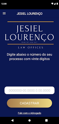 Android application Jesiel Lourenço - Law Offices screenshort