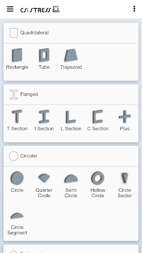 Android application CSiStress screenshort