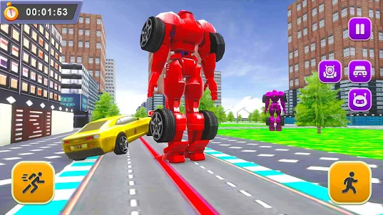 Car Robot Transformation Game