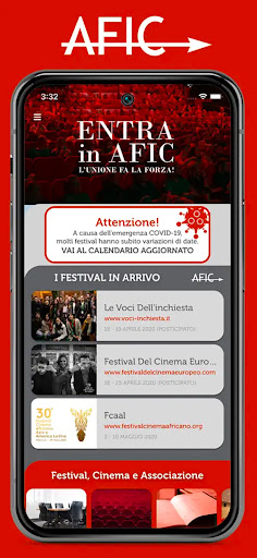 Android application AFIC screenshort
