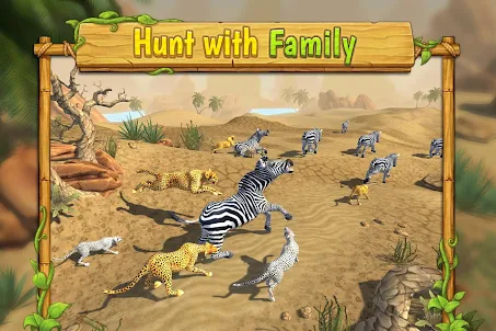 Gepard Familie Sim