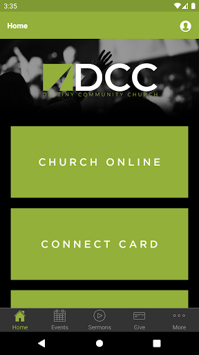 Android application Destiny Community Church - FL screenshort