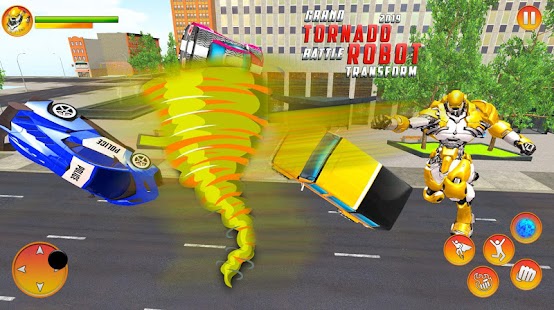 US Robot Car Transform 3D : Grand Tornado Robot Screenshot