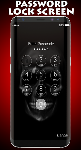 Skull Wallpapers Lock Screen Screen 2