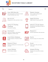 Rockford Public Library App