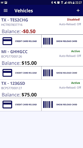 BancPass Toll Sticker Screen 2