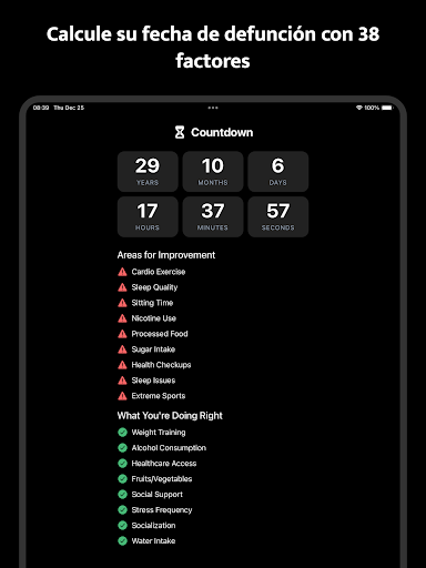 Life Expectancy AI Countdown Android App Screenshot 6