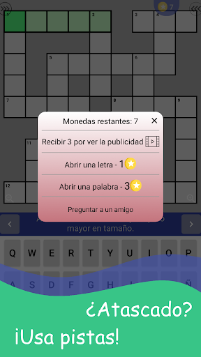 Crucigrama en español  screenshots 3