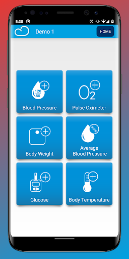 Cloud DX Connected Health Screen 2