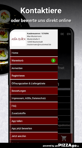 Asia Quick Hamburg Harburg Screen 3