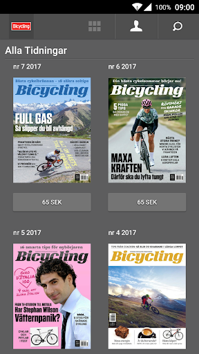 Bicycling Screen 2