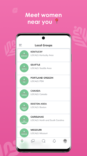 Android application Sober Mom Squad screenshort