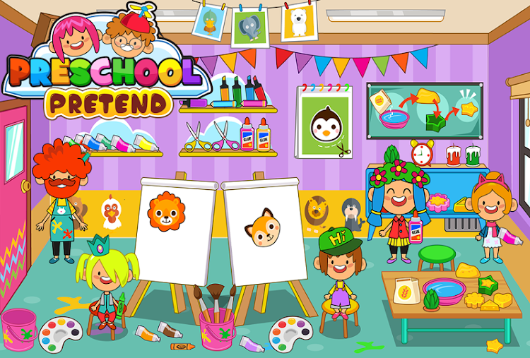 Pretend Preschool Kids Games - 3.6 - (Android)