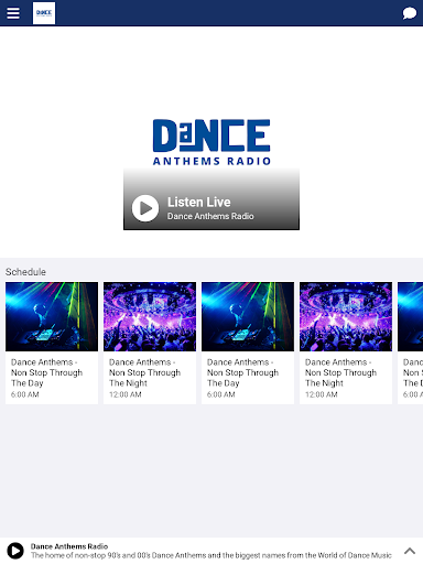 Dance Anthems Radio Screen 3