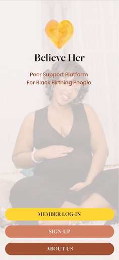 Android application Believe Her screenshort