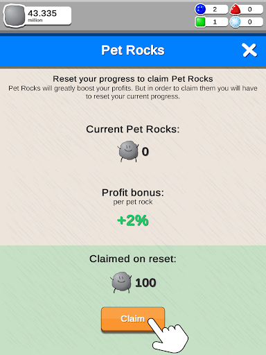 Rock Collector - Idle Clicker Game 2.0.5 screenshots 15