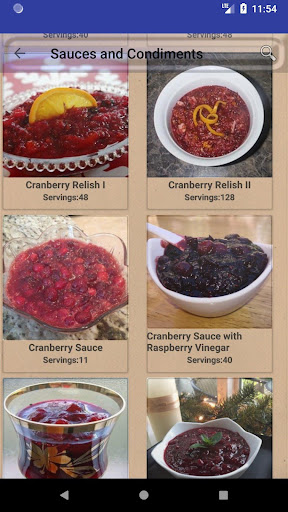 Sauce and Condiment Recipes Screen 2