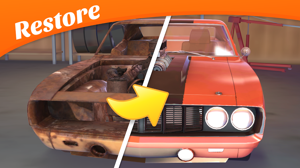 Car Restore - Car Mechanic 1.41 APK + Мод (Unlimited money) за Android