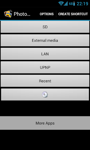 Android application Digital Photo Frame Slideshow screenshort