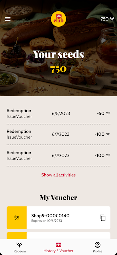 Schär Club Loyalty Screen 3